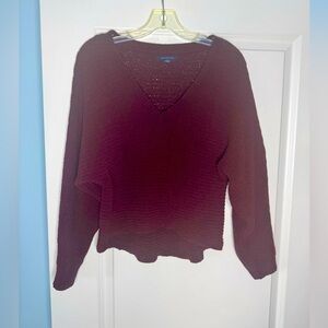 🍓6/$15🍓 American Eagle Burgundy Knit Sweater